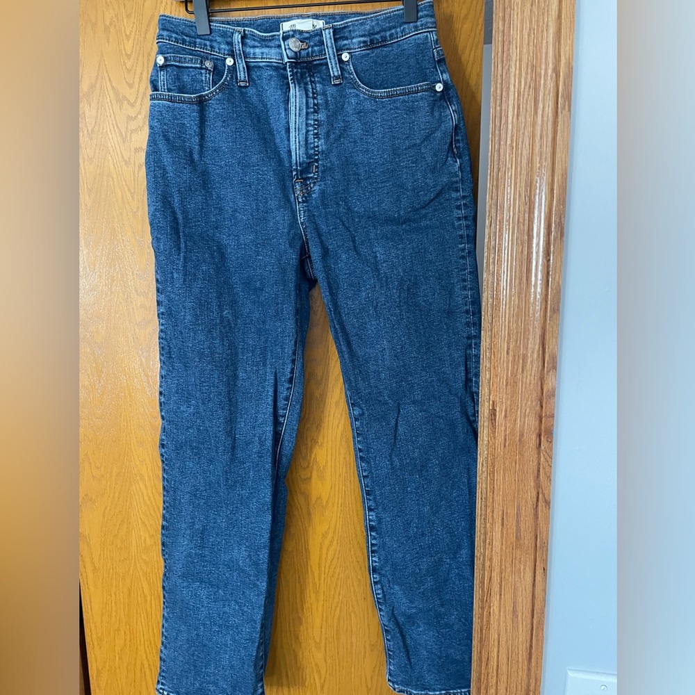 Madewell straight vintage jeans, size 27